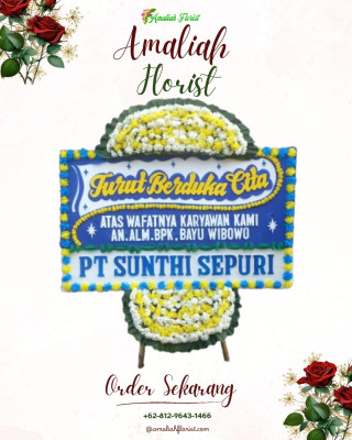 Papan Bunga Duka di Bongkok