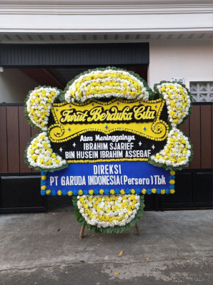 Papan Bunga Duka di Bongkok