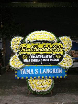 Papan Bunga Duka di Bongkok