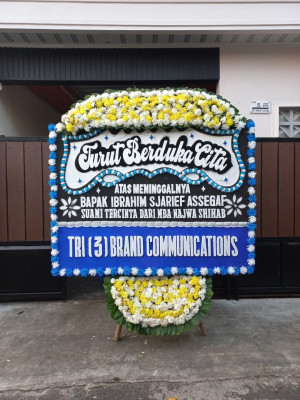 Papan Bunga Duka di Bongkok